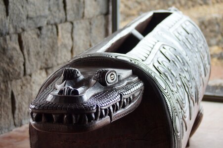Wood carved museum