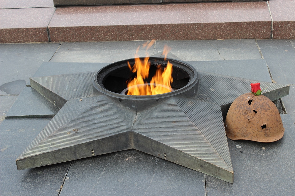 Fire russia stalingrad metro station