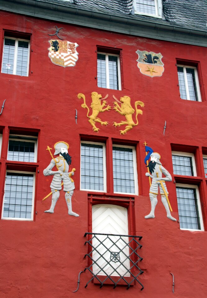Painting house facade