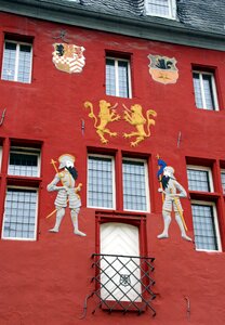 Painting house facade