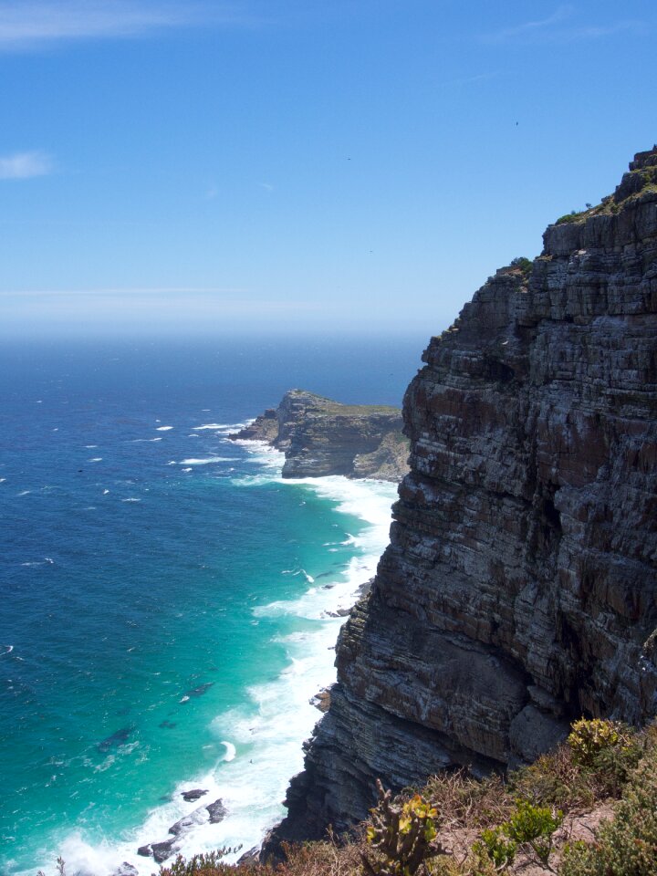 Cape point sea coast