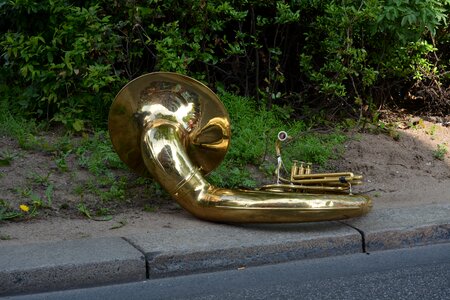 Brass instrument shine traditionally