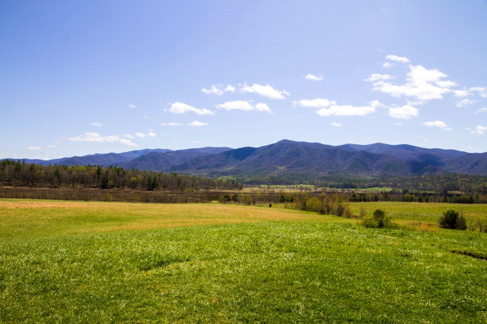 National parks landscape