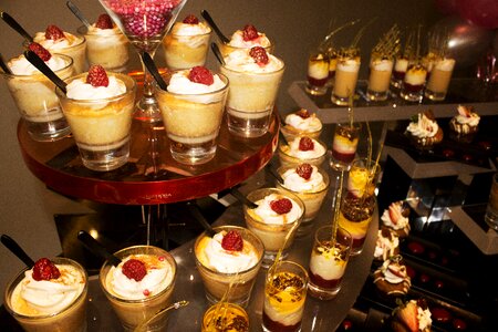 Pastry creamy delicious