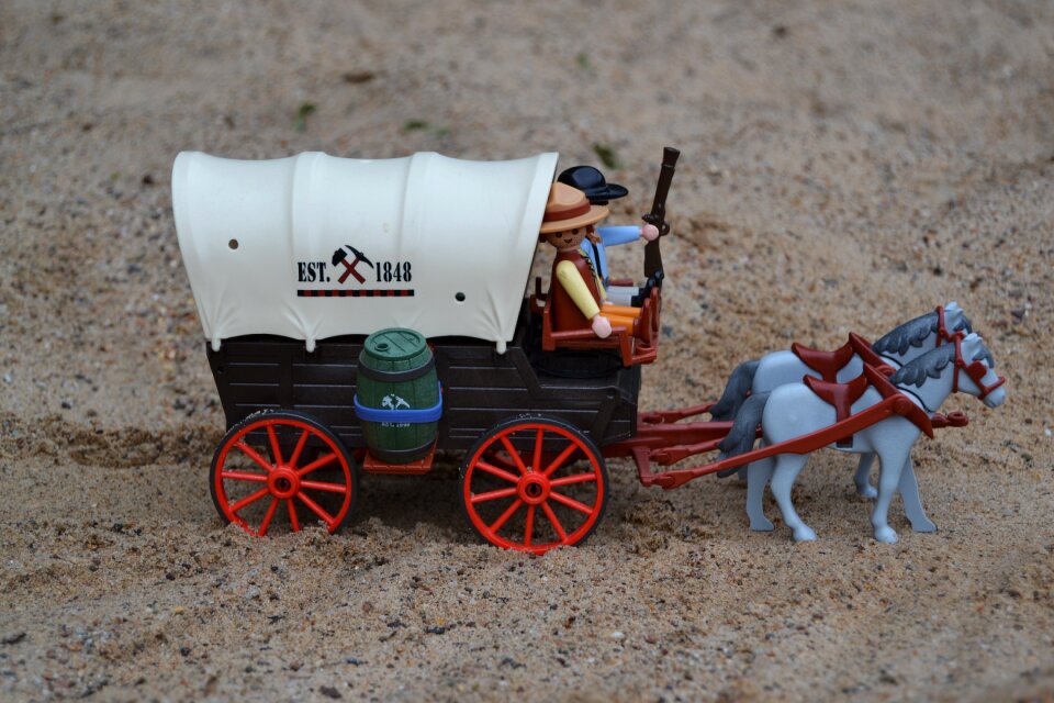 America covered wagon prospector