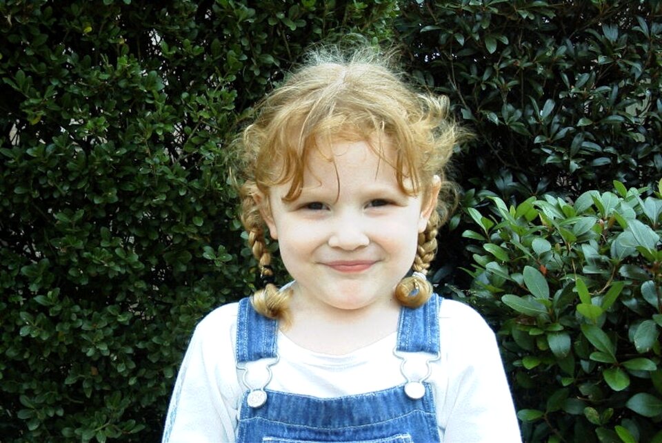 Braids overalls cute photo