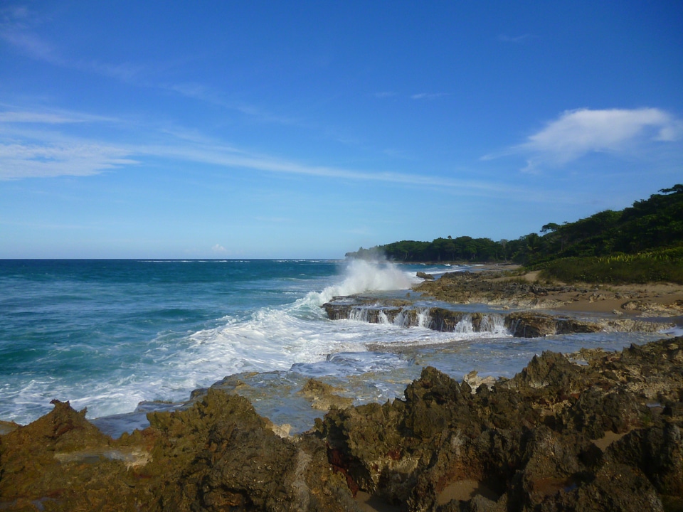 Beach seascape sky photo