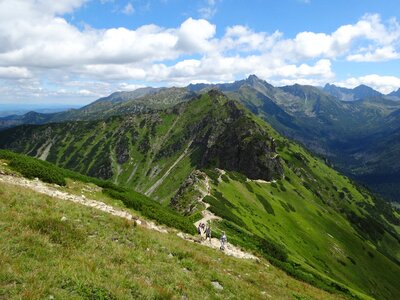 Poland the high tatras landscape