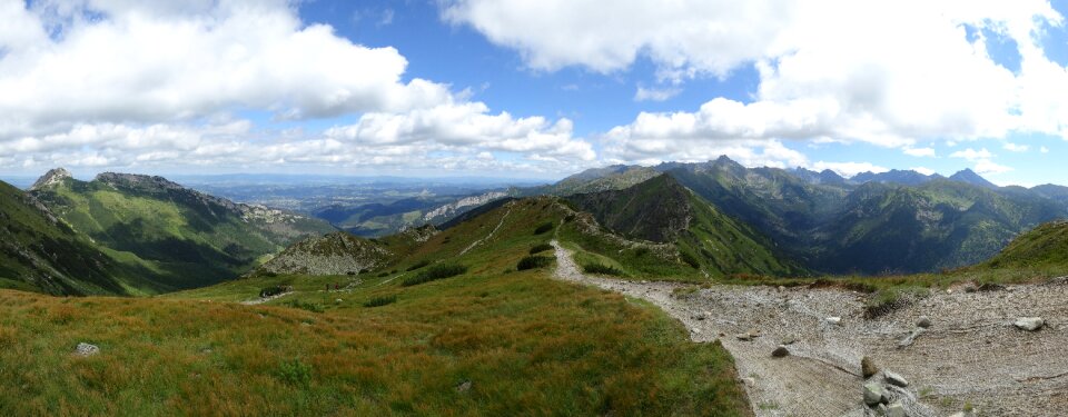 The high tatras landscape nature