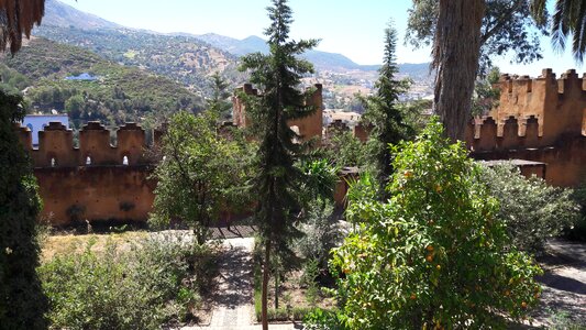 Arabesque archer tower casbah
