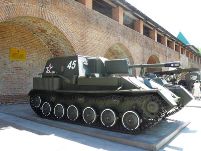 Military equipment art exhibition tanks