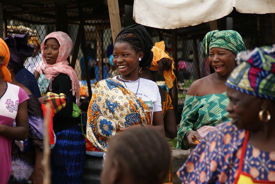 Woman creole africa