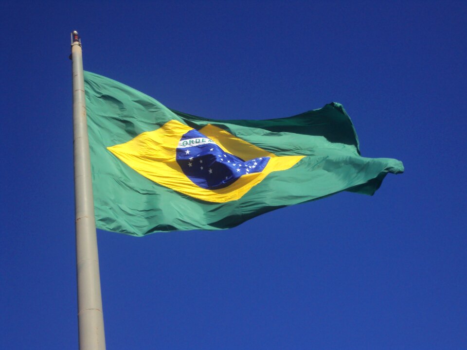 Brazil flag home