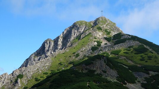 Landscape the high tatras nature