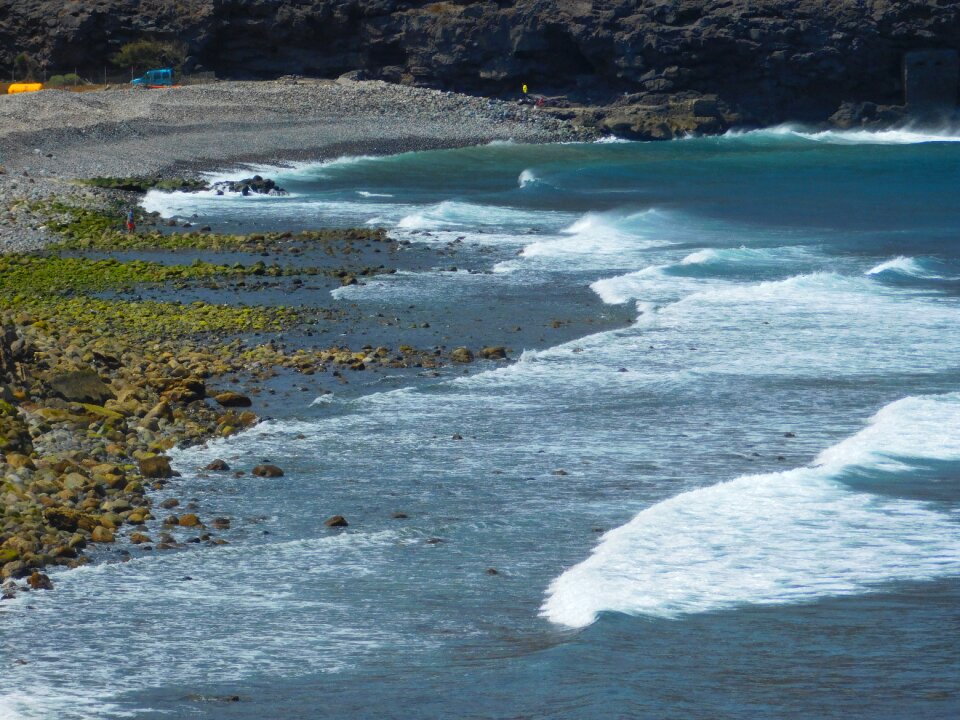 Canary summer ocean