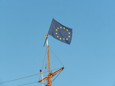 Mast flag europe
