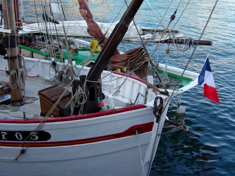 Wood navigation sailing ship