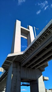 Recouvrance bridge brest brittany photo