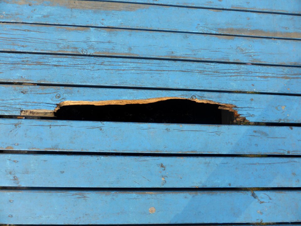 Blue board the background