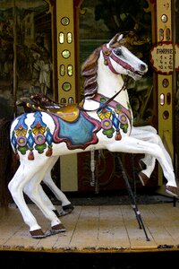 Rocking horse karusellpferd old