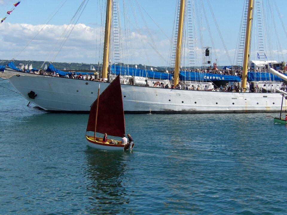 Marina water boat