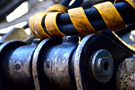 Machine logging hydraulic