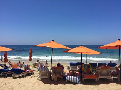 Sun blue umbrella