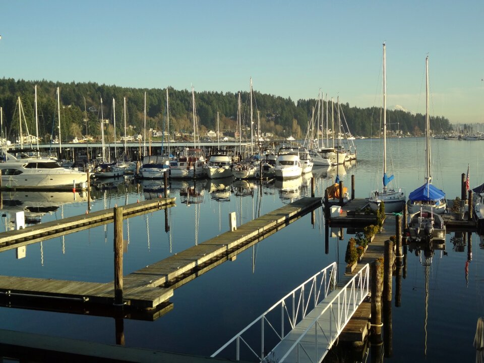 Gig harbor washington mt rainier
