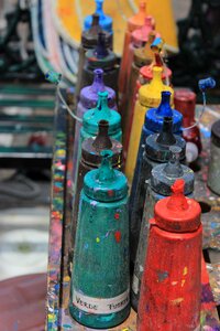 Painting stains creative
