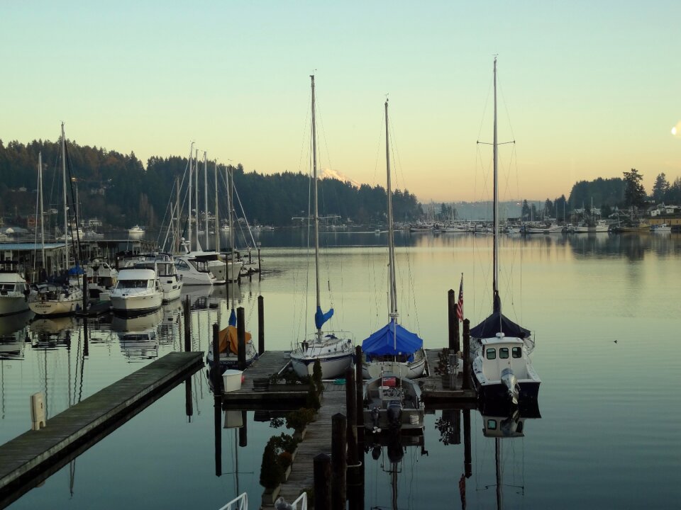 Gig harbor washington mt rainier