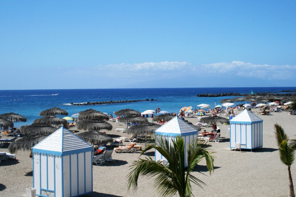 Sea canary islands coast