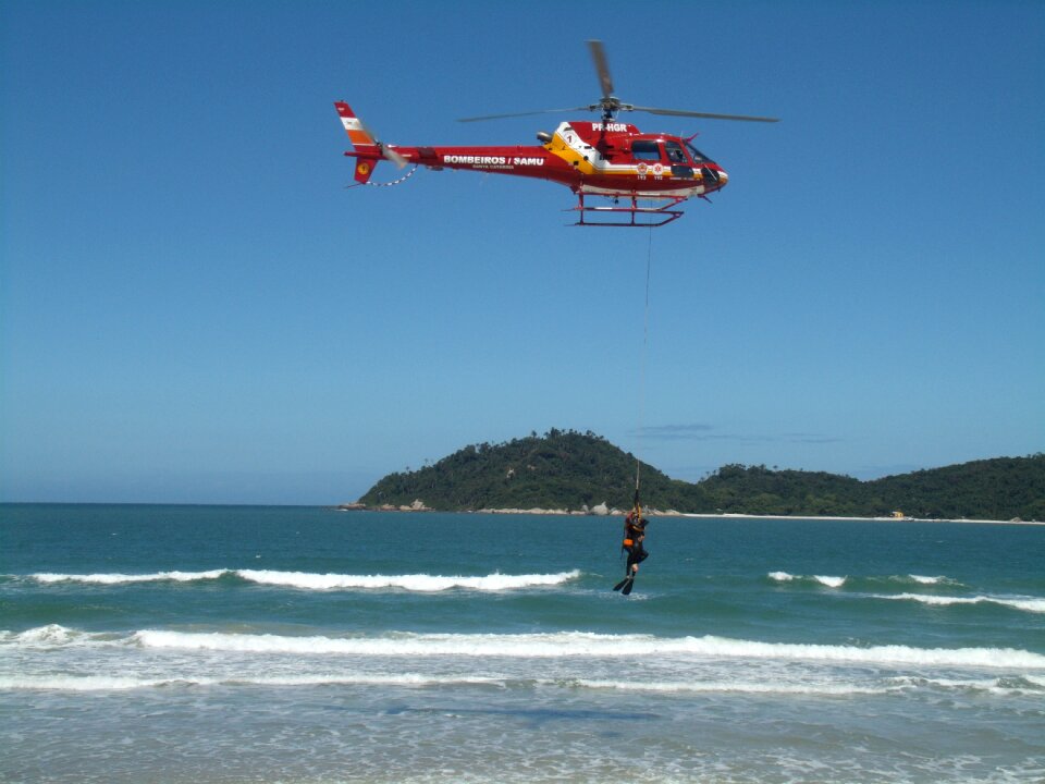 Rappel archangel helicopter