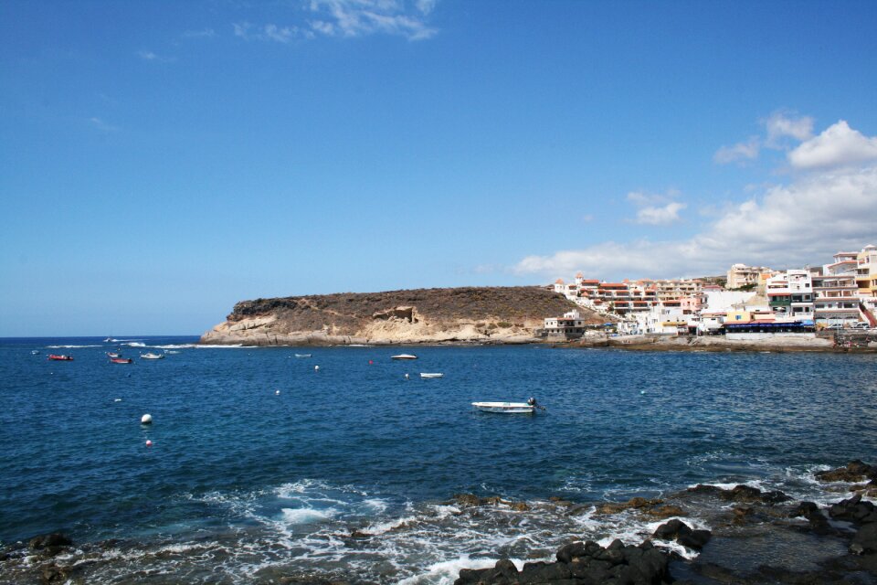 Coast village fishing village