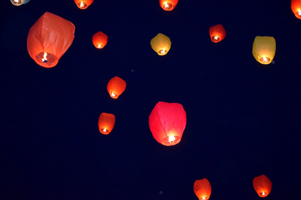 Hot air sky baloon