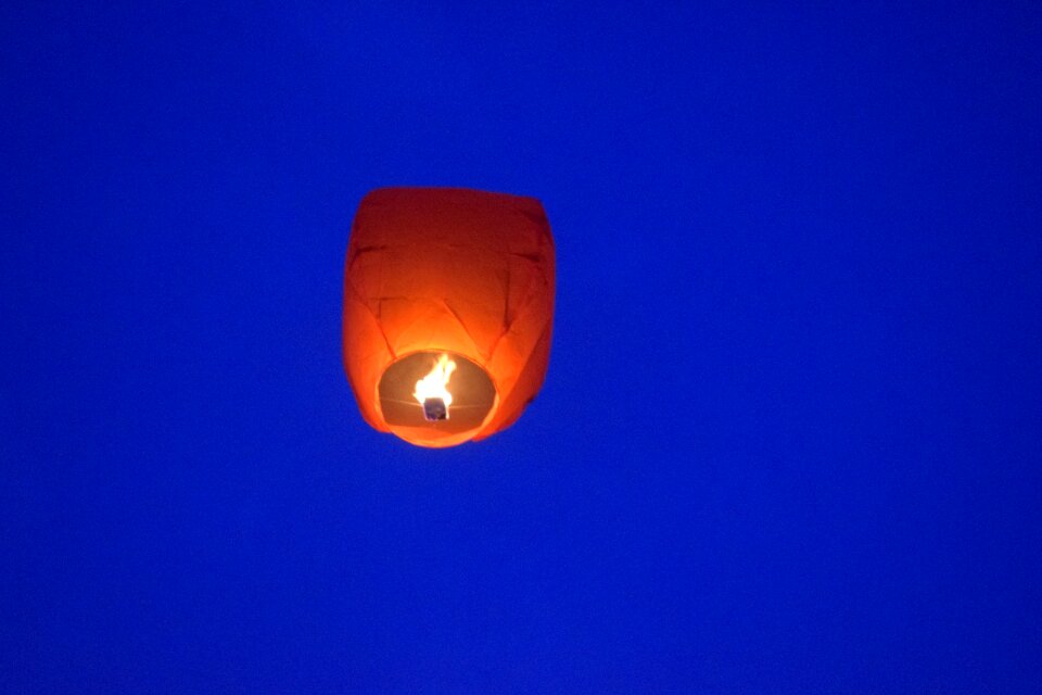 Hot air sky baloon