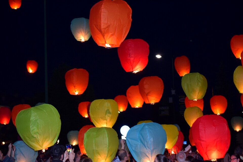 Hot air sky baloon