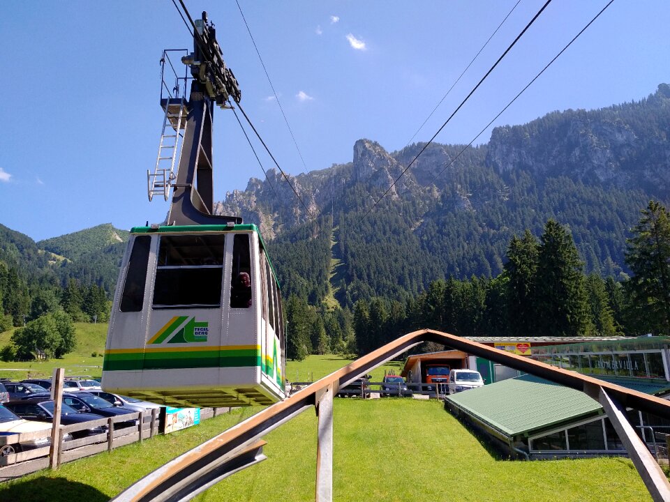Cable car schwangau bottom station