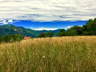Lecco meadows mountain