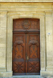 Historically house entrance wood