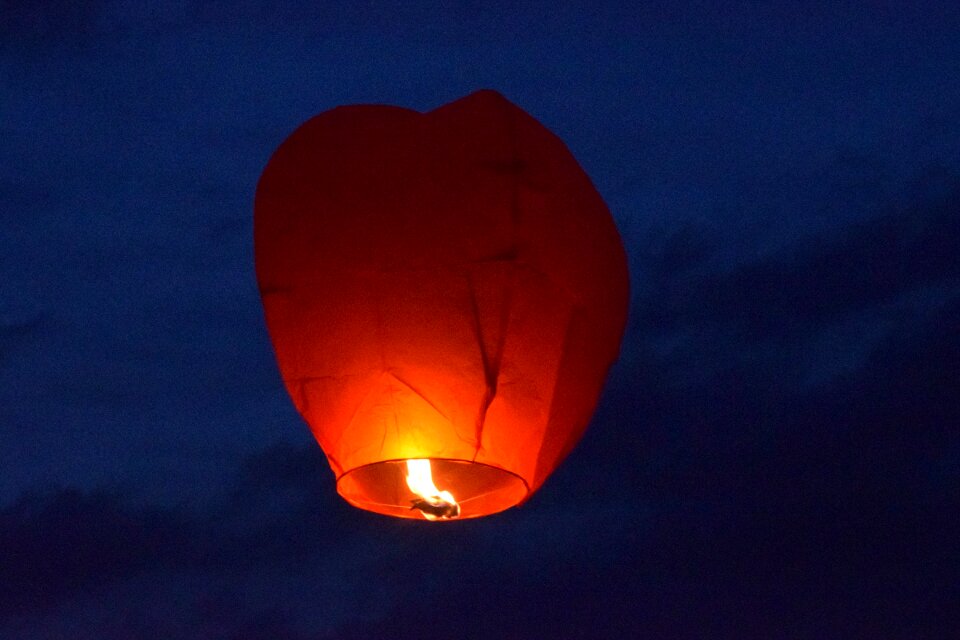 Hot air sky baloon