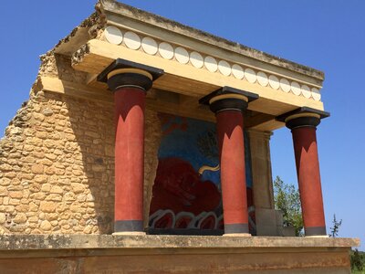Antiquity greece excavation