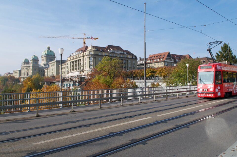 Capital tram bundeshaus