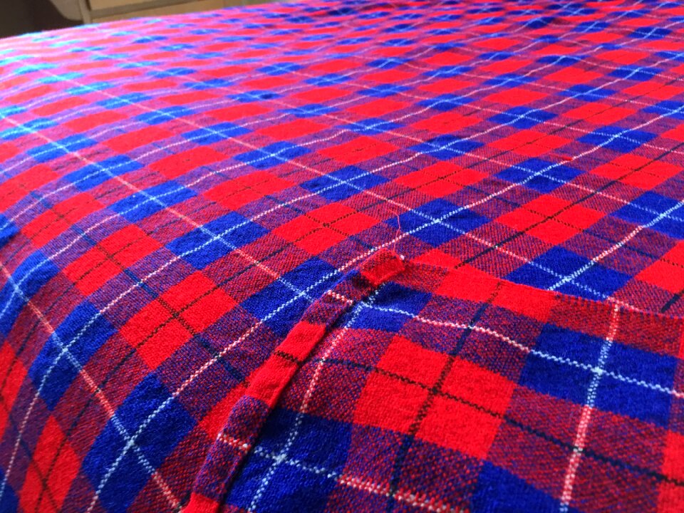 Textile pattern plaid