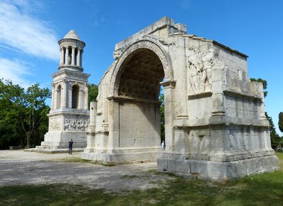 Rhône building roman photo