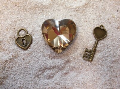 Key padlock love photo