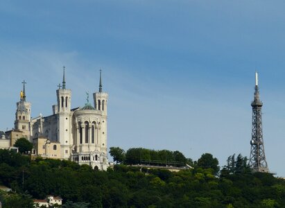 Church basilica tower