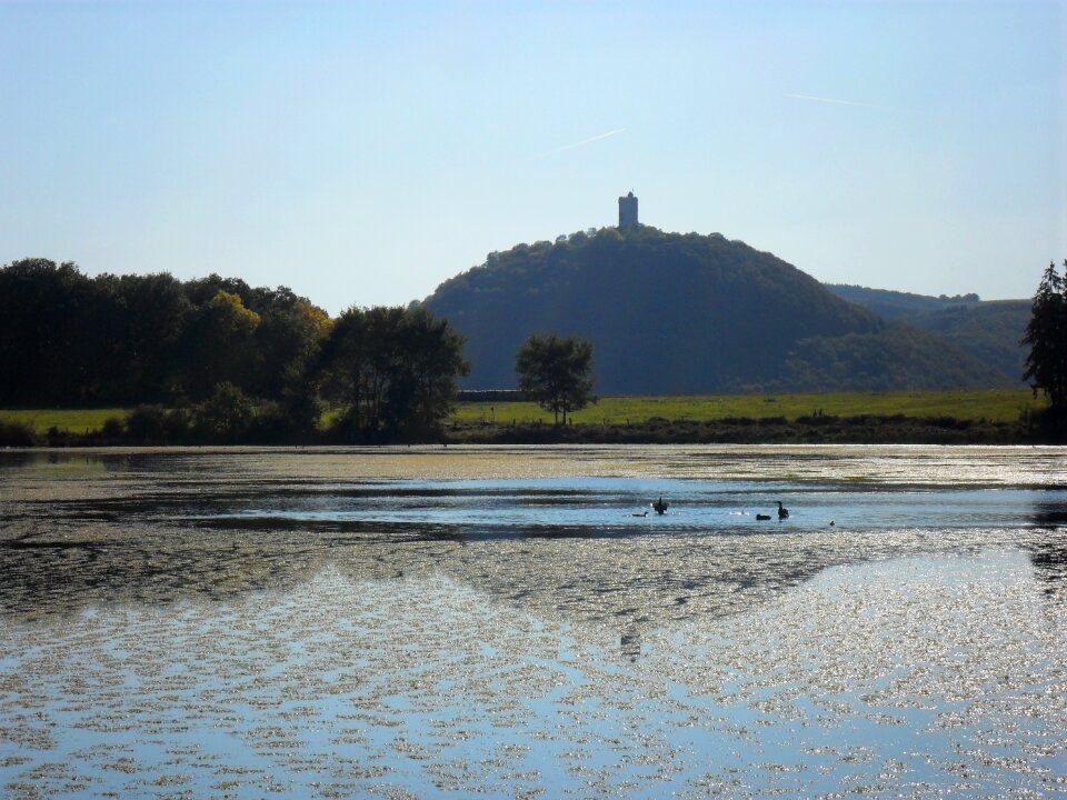 Waters vulkaneifel landscape