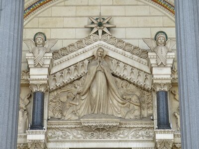 Place of pilgrimage lyon france photo