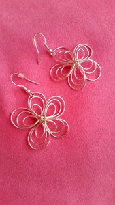 Flower jewellery pink