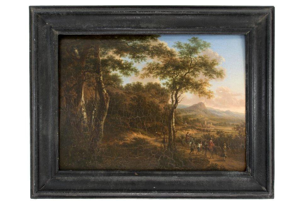 January booth oil painting dutch artist